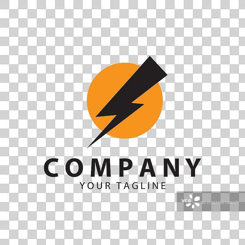 闪电设计元素标志电力图片素材