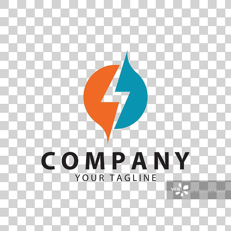 闪电设计元素标志电力图片素材