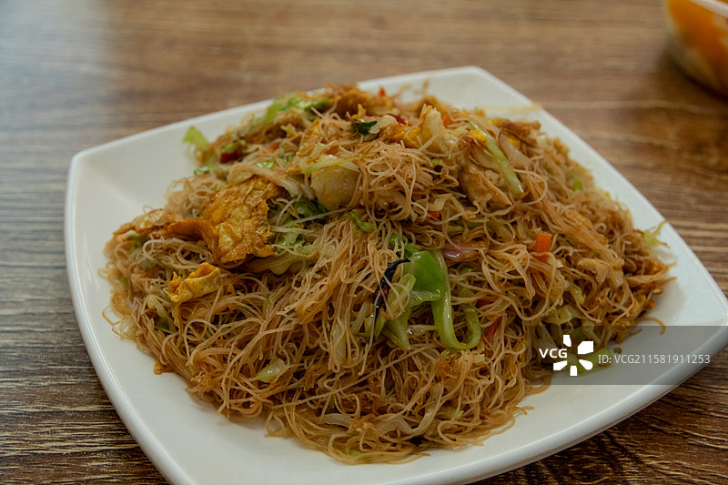 浙江 温州 美食 平阳炒粉干图片素材