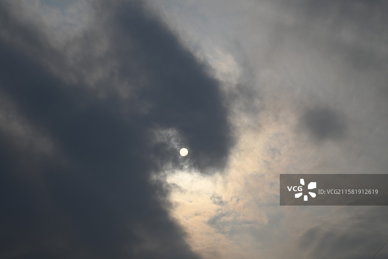 天空异像图片素材