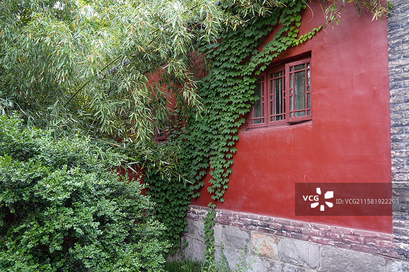 北方园林的典型代表淄博狐仙园图片素材