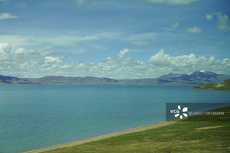 青藏铁路之安多措那湖图片素材