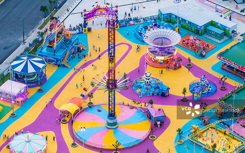 广州白云地标云湖FUN乐园图片素材