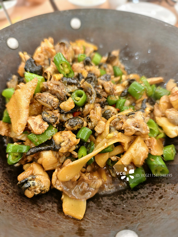 爆炒田蛙图片素材