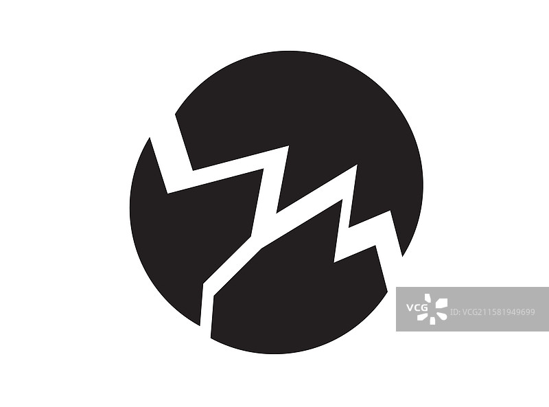 破碎的盘子图标 陶瓷碎片轮廓图片素材