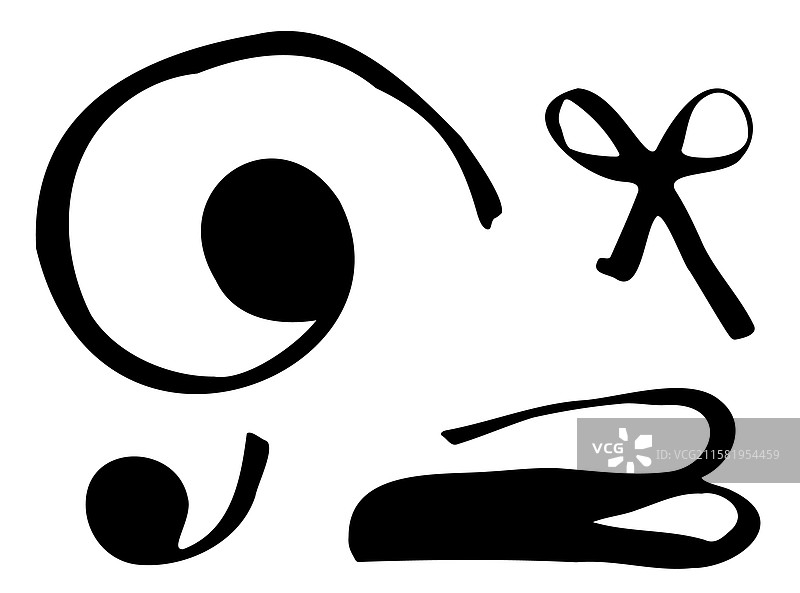 编织图标棉绳轮廓简约包装图片素材