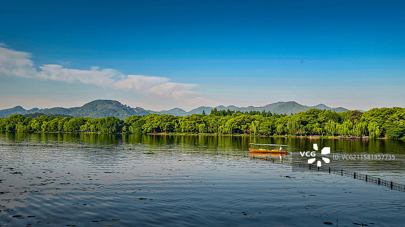苏堤春晓图片素材