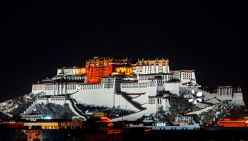 拉萨布宫白宫图片素材
