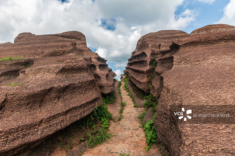 贵州铜仁市松桃县红石林图片素材