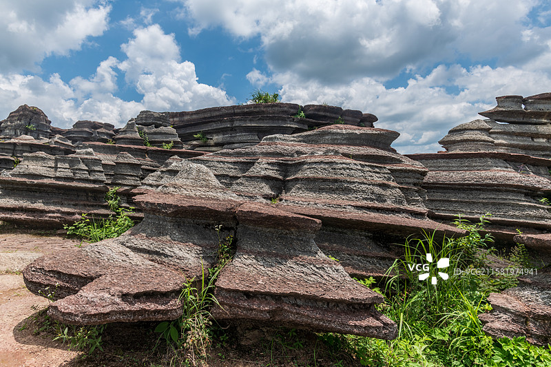 贵州铜仁市松桃县红石林图片素材