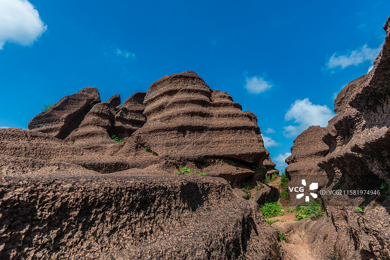 贵州铜仁市松桃县红石林图片素材