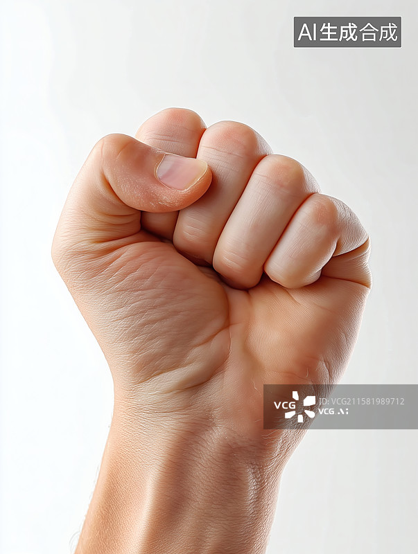 【AI数字艺术】一只拳头图片素材