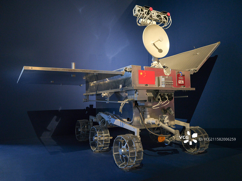 玉兔号月球车高仿真模型（1:1） 现代 中国国家博物馆“科技的力量”展图片素材