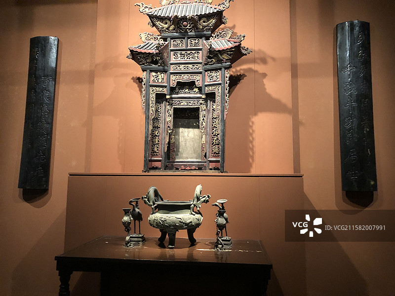 湖南博物馆-神龛图片素材