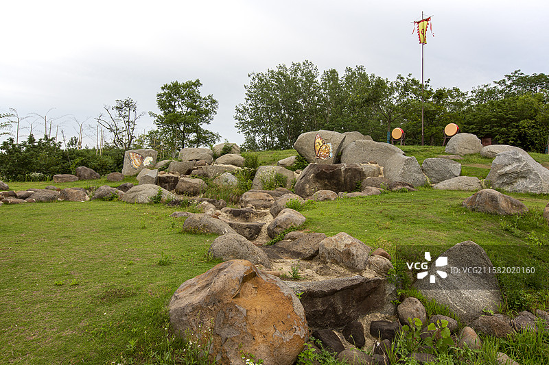 安徽省滁州明光市蝴蝶谷风光图片素材