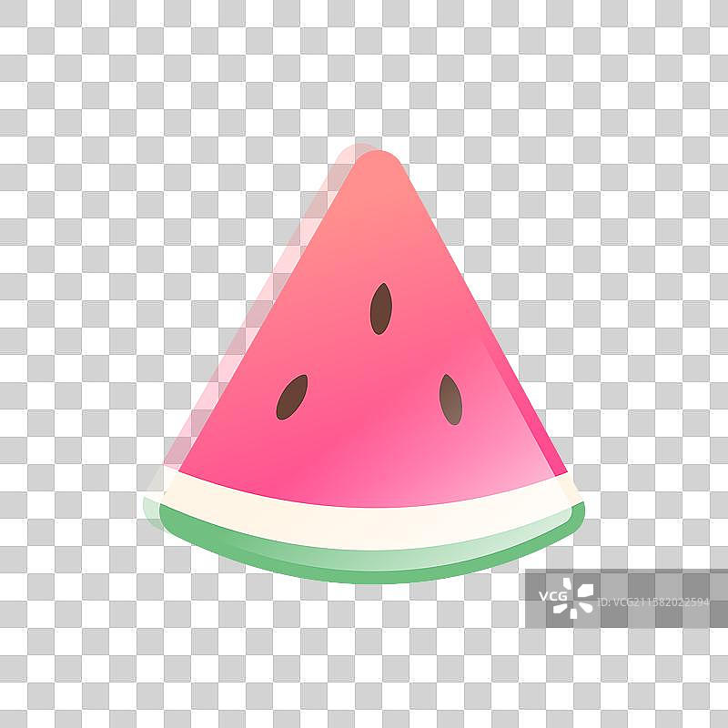 夏季卡通西瓜免抠元素图片素材