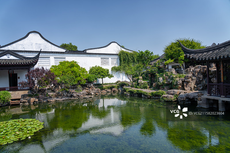 江苏苏州园林网师园图片素材