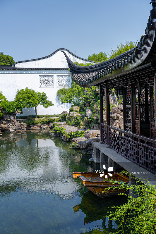 江苏苏州园林网师园图片素材