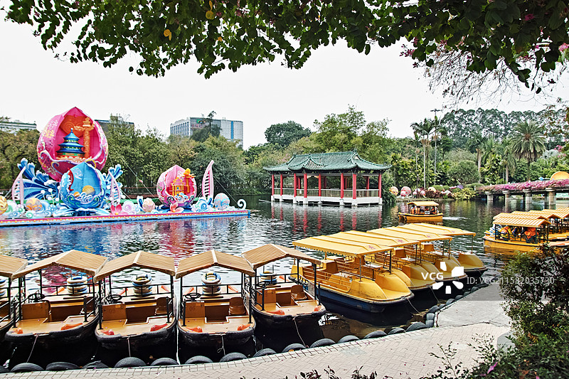 2020年春节越秀公园图片素材