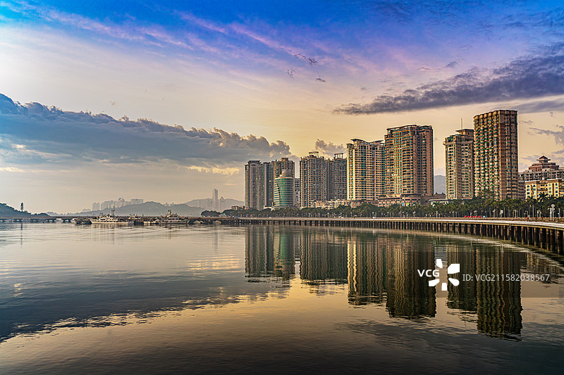 珠海城市风光图片素材