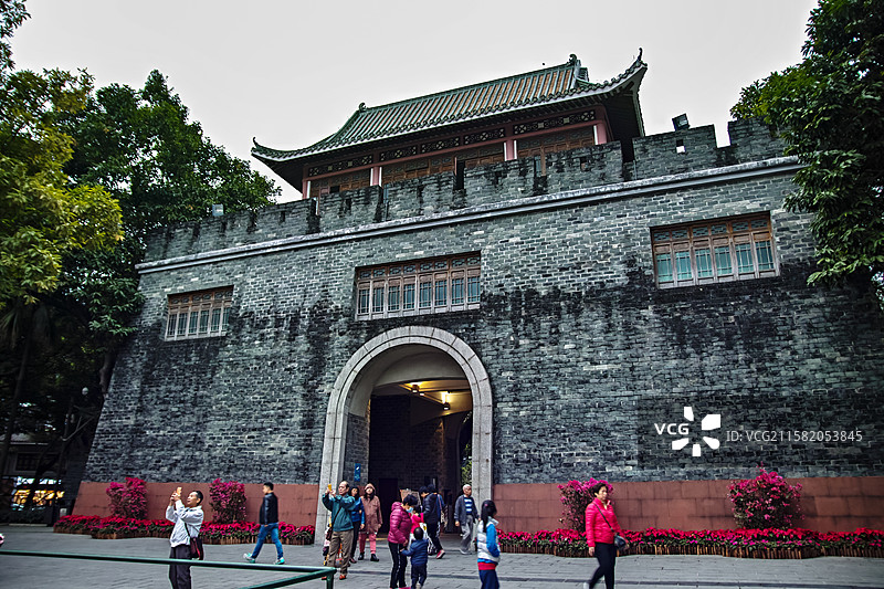 2020年春节越秀公园图片素材