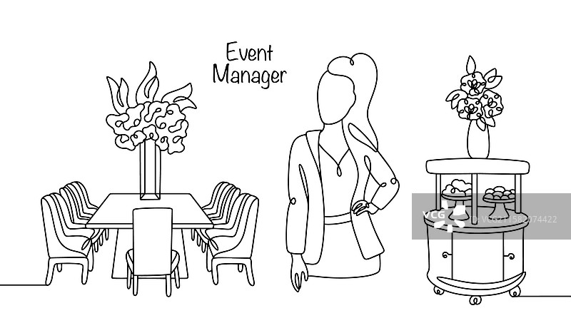 活动经理图片素材