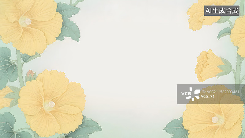 【AI数字艺术】水墨画背景最大图片素材