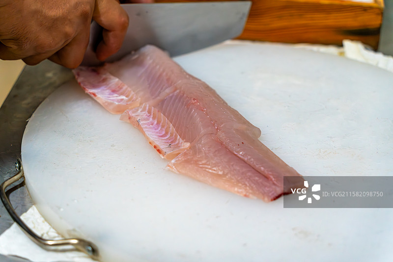 广东梅州五华鱼生美食图片素材