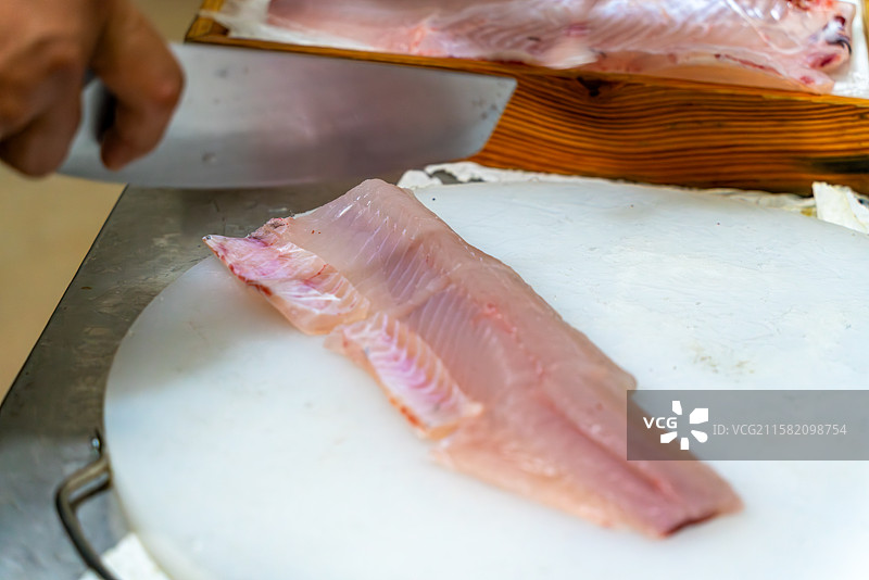 广东梅州五华鱼生美食图片素材