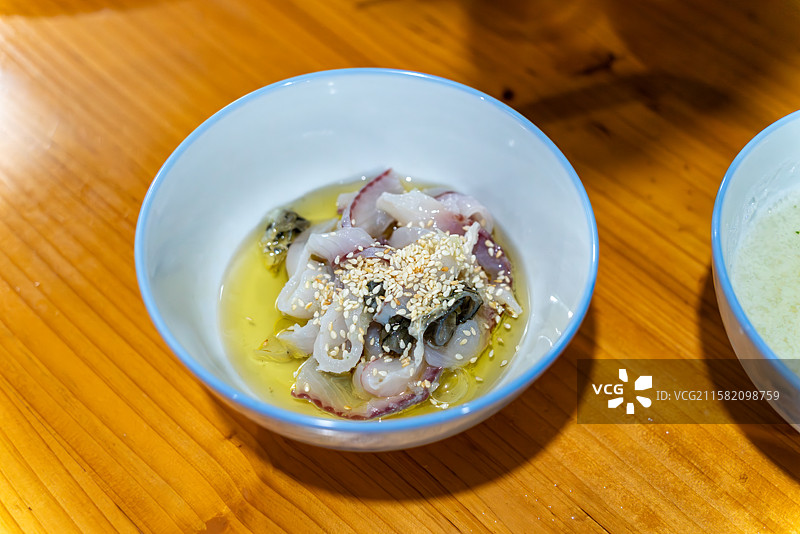 广东梅州五华鱼生美食图片素材