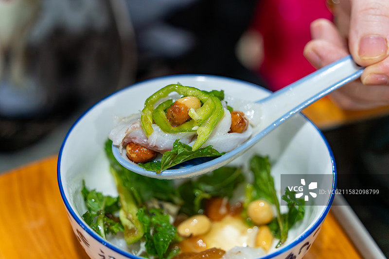 广东梅州五华鱼生美食图片素材