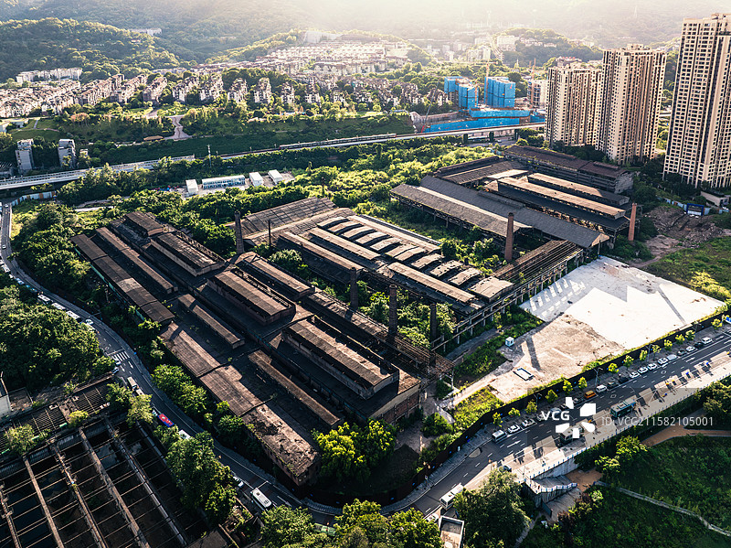 重庆特殊钢铁厂旧址图片素材