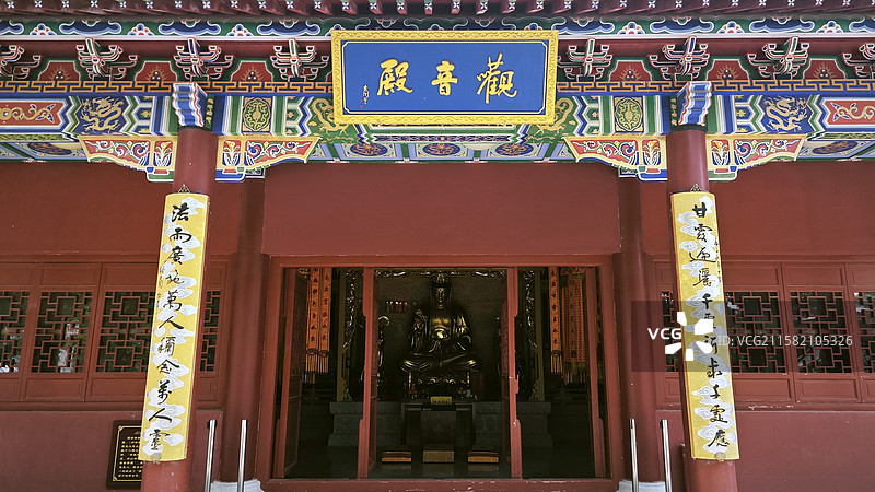 北京密云冶仙塔普照寺三世佛千手观音四大天王金刚十八罗汉地藏弥勒韦陀关公阎王造像及佛传地狱飞天壁画石刻图片素材