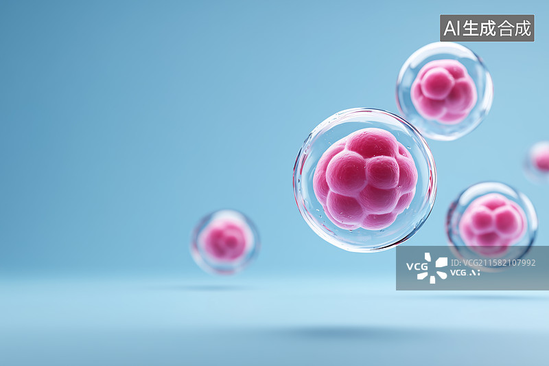 【AI数字艺术】生命初始之美图片素材