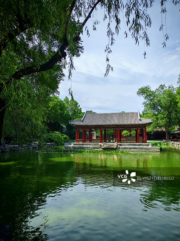 北京恭王府后花园图片素材