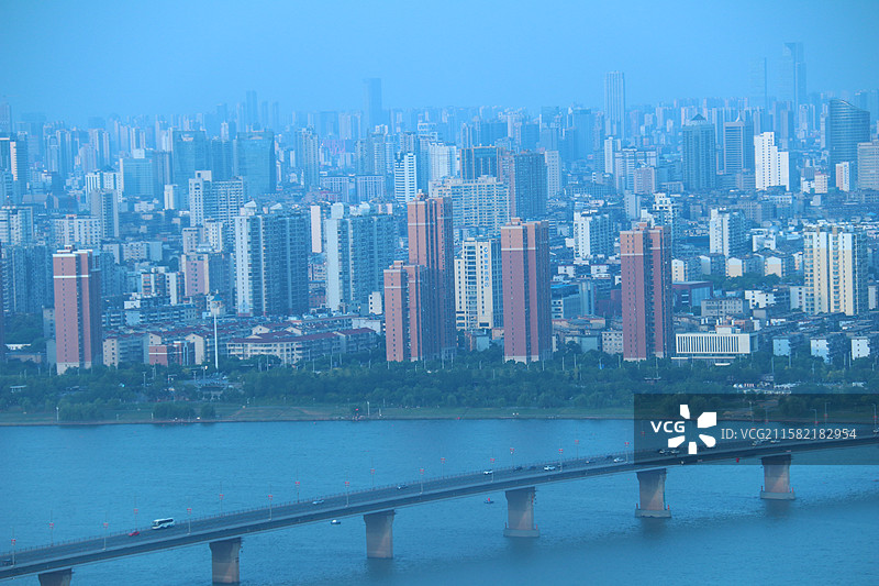 城市天际线风光图片素材