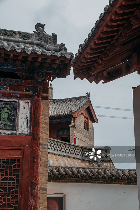 山西运城 夏县 堆云洞图片素材