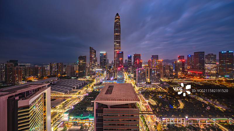 深圳地标平安金融中心图片素材