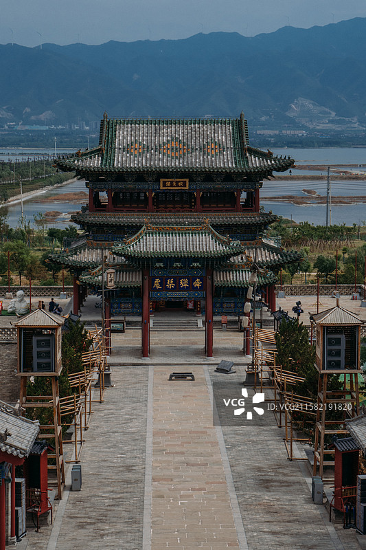 山西运城 盐湖区 池神庙图片素材