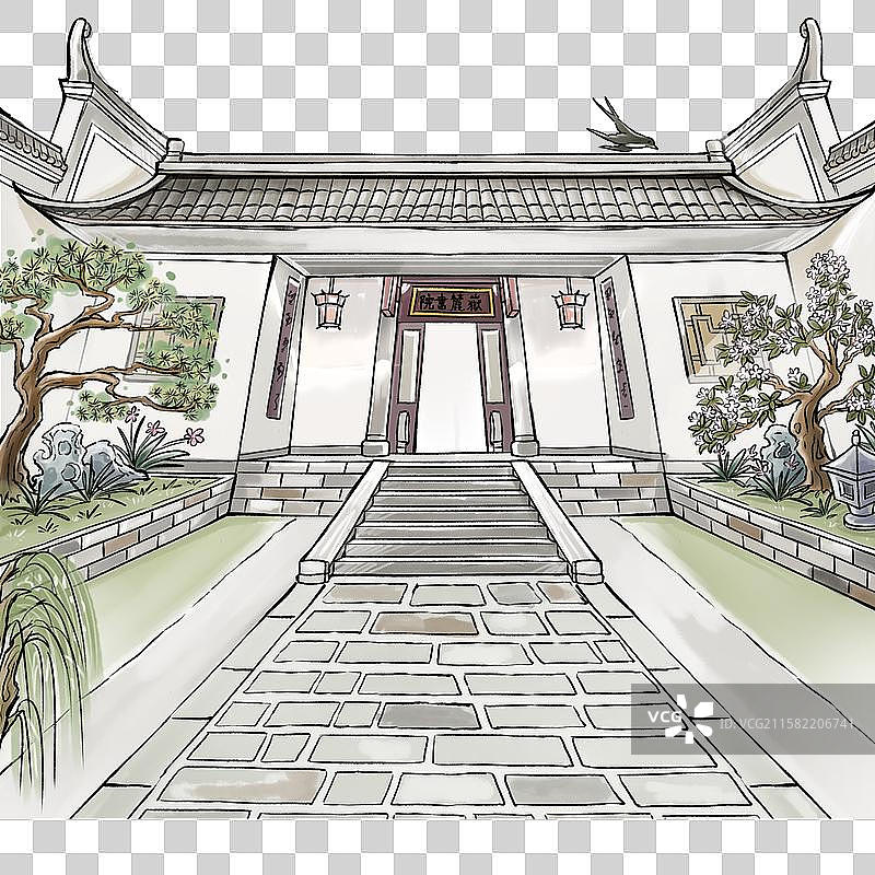 长沙书院图片素材