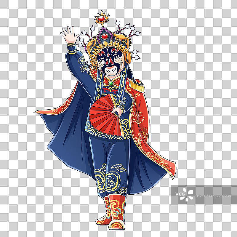 川剧变脸图片素材