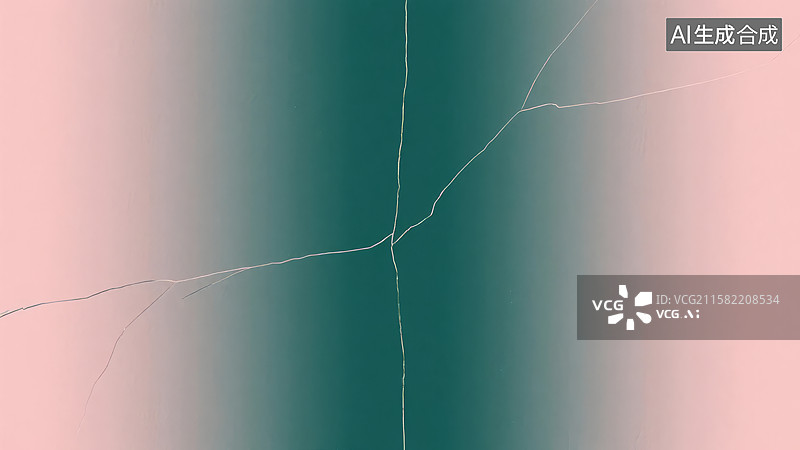 【AI数字艺术】渐变背景上的裂纹纹理图片素材