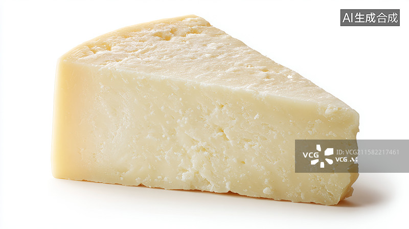 【AI数字艺术】美味的蛋糕片孤立在白色的背景图片素材