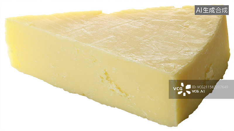 【AI数字艺术】一块切开的奶油蛋糕图片素材