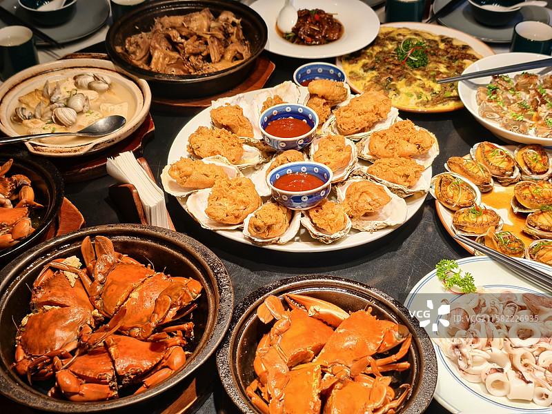 闽南特色美食海鲜图片素材