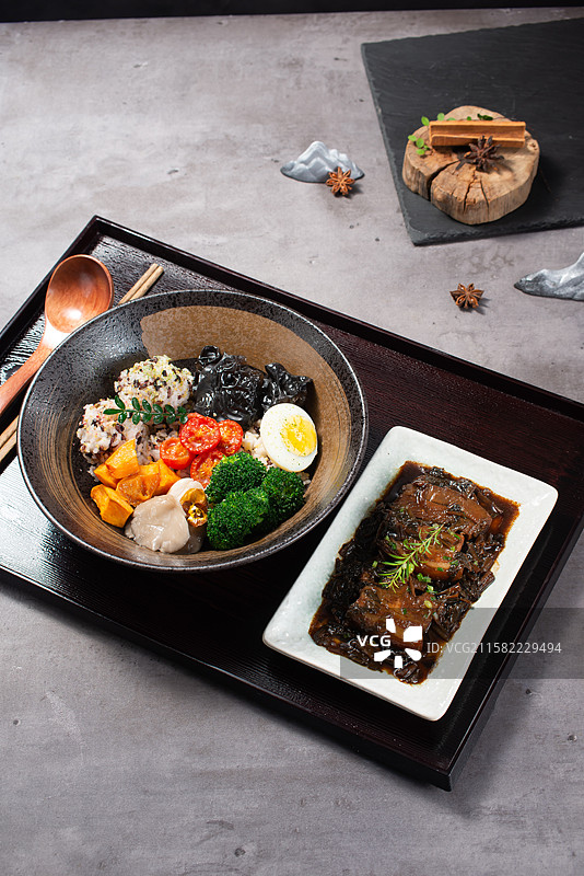 梅干菜扣肉饭图片素材