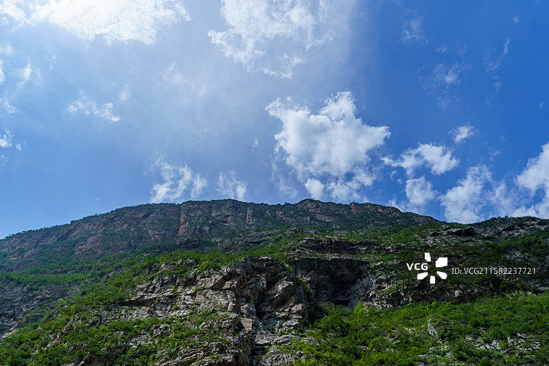 四川金口河大峡谷景色图片素材