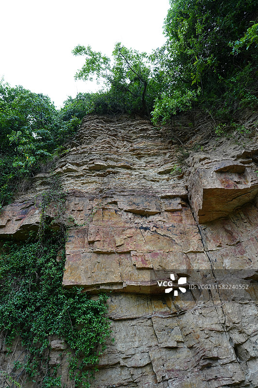 无锡市 丁蜀镇 宜兴黄龙山矿址公园,地层,地质结构,伴生矿,紫砂矿,底槽清,原料,原矿图片素材