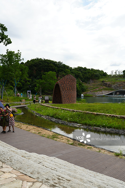 无锡市 丁蜀镇 宜兴黄龙山矿址公园图片素材