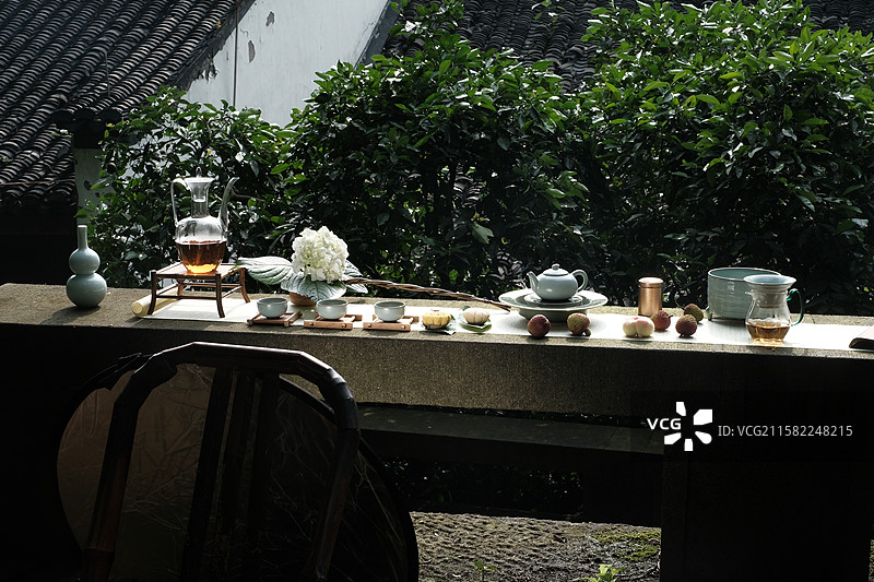 禅意茶道图片素材